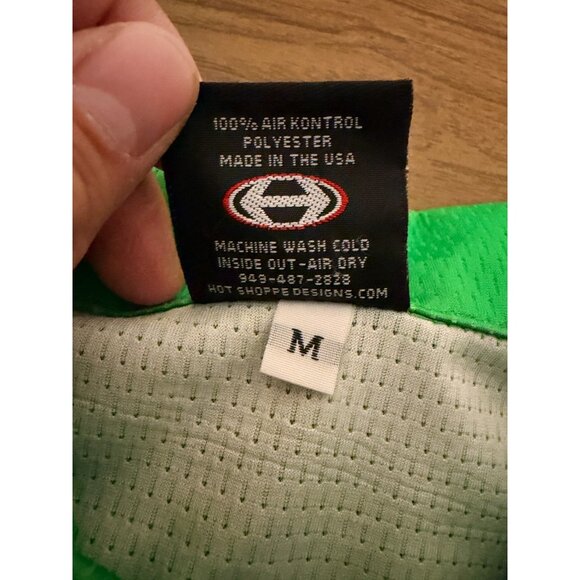 Kawasaki Polo Shirt Mens M Black Short Sleeve Monster Energy Logo Y2K Hot Shoppe - Picture 3 of 6